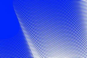 Blau und Weiss, Halbton Textur, Grunge Pop Kunst Design, abstrakt Hintergrund vektor