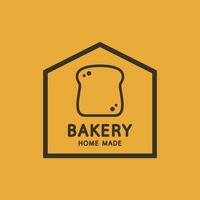 Bäckerei Logo Design. Brot Symbol. Brot Logo Design. vektor