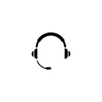 headsetet ikon vektor illustration logotyp mall för många ändamål. isolerat på vit bakgrund