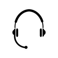 Headset Symbol Vektor Illustration Logo Vorlage zum viele Zweck. isoliert auf Weiß Hintergrund