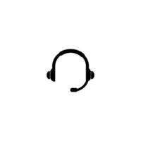 Headset Symbol Vektor Illustration Logo Vorlage zum viele Zweck. isoliert auf Weiß Hintergrund