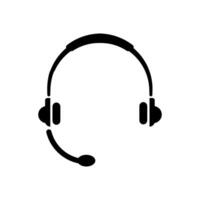 Headset Symbol Vektor Illustration Logo Vorlage zum viele Zweck. isoliert auf Weiß Hintergrund