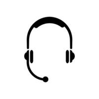 Headset Symbol Vektor Illustration Logo Vorlage zum viele Zweck. isoliert auf Weiß Hintergrund