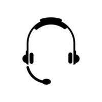 Headset Symbol Vektor Illustration Logo Vorlage zum viele Zweck. isoliert auf Weiß Hintergrund