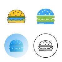 Burger Vektor Icon