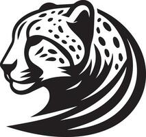 gepard logotyp begrepp vektor illustration 11