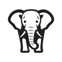elefant logotyp vektor, konst och illustration vektor