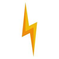 3d Blitz Symbol, hoch Stromspannung Zeichen warnt Achtung Leben Blitz vektor