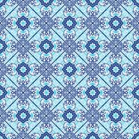 Portugiesische Azulejo-Fliesen. Nahtlose Muster