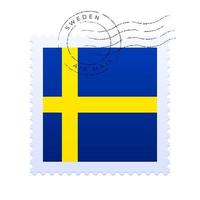 Schweden Briefmarke vektor