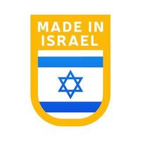 made in israel icon vektor