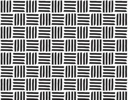 Muster gestreift Platz nahtlos Muster auf ein transparent Hintergrund, schwarz und Weiß Abstraktion zum Textil- und Papier Design. minimalistisch Muster mit regulär Mosaik Struktur vektor