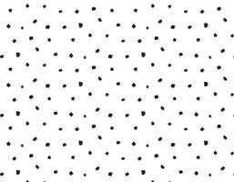 Muster Gekritzel Punkte auf ein transparent Hintergrund, schwarz Kreise gezeichnet durch Hand. modern abstrakt Design zum drucken und Textil- vektor