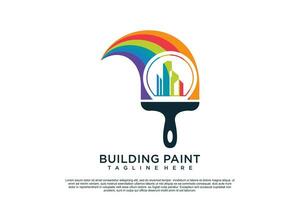 Farbe Logo Design Vorlage mit kreativ einzigartig Konzept Prämie Vektor