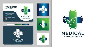 medizinisch Gesundheit Logo Design Vorlagen einzigartig Konzept mit kreativ Prämie Vektor