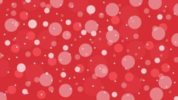 abstrakt Weihnachten Blase rot Hintergrund vektor