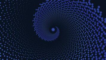 abstrakt Spiral- kreativ dunkel Blau Hintergrund vektor