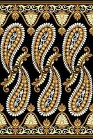 blommig sömlös bakgrund geometrisk etnisk orientalisk ikat sömlös mönster traditionell design för bakgrund, matta, tapeter, kläder, inslagning, batik, tyg, vektor illustration broderi stil.