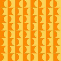Orange und Gelb geometrisch Muster Hintergrund verwenden zum Hintergrund Design, drucken, Sozial Netzwerke, Verpackung, Textil, Netz, Abdeckung, Banner und usw. vektor