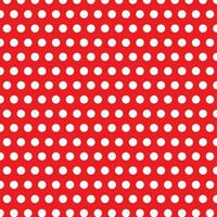 modern enkel abstrakt vit Färg polka punkt mönster på röd Färg bakgrund vektor