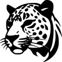 Leopard - - minimalistisch und eben Logo - - Vektor Illustration