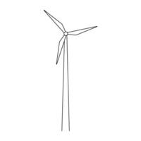 Windmühle Symbol Vektor