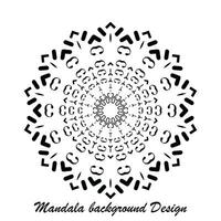 Luxus Zier Mandala Hintergrund design.rund Mandala isoliert Hintergründe. Arabeske Muster Arabisch islamisch Osten Stil Hintergrund. Vektor Design.