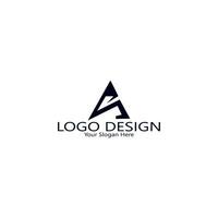 einzigartig Luxus minimal Alphabet Brief ein Logo. minimalistisch Englisch Brief ein Logo Elemente. Fachmann Unternehmen Logo. einfach ein Logotyp. Typografie ein Logo Design Element. vektor