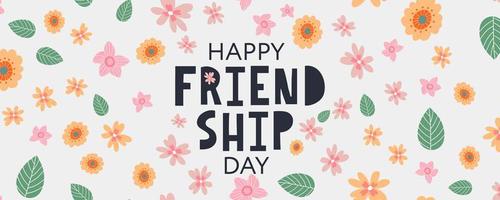 Happy Friendship Day Grußkarte friendship vektor