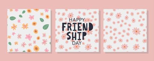 Happy Friendship Day Grußkarte friendship vektor