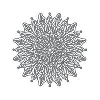 abstrakte indische Mandala-Dekoration vektor