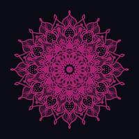 abstrakte indische Mandala-Dekoration vektor