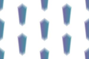ein Muster mit Blau und lila Dreiecke auf es vektor
