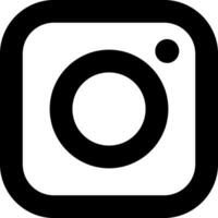 instagram Vektor Symbol. editierbar Schlaganfall
