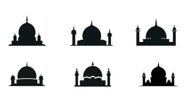 anmutig islamisch Haus von Anbetung vektor