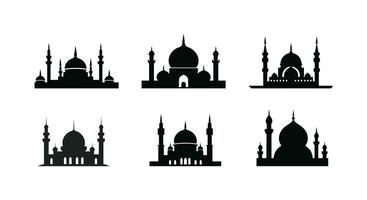 islamisch die Architektur modern Moschee Design vektor