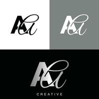 Luxus Brief aa Logo Design Vorlage Initial, Logo Monogramm, Logo Unternehmen und Symbol Geschäft, geeignet zum Ihre Unternehmen vektor