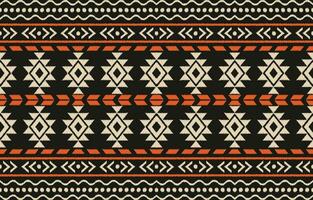 ethnisch abstrakt Ikat Kunst. aztekisch Ornament drucken. geometrisch ethnisch Muster nahtlos Farbe orientalisch. Design zum Hintergrund ,Vorhang, Teppich, Hintergrund, Kleidung, Verpackung, Batik, Vektor Illustration.