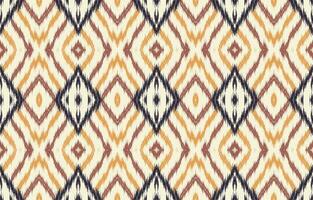 ethnisch abstrakt Ikat Kunst. aztekisch Ornament drucken. geometrisch ethnisch Muster nahtlos Farbe orientalisch. Design zum Hintergrund ,Vorhang, Teppich, Hintergrund, Kleidung, Verpackung, Batik, Vektor Illustration.