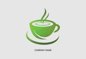 kaffe kopp logotyp kaffe affär vektor ikon design fri vektor