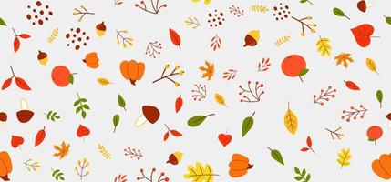 Herbsttapete, Textil, Dekoration, Textur, Wald, Druck, Muster vektor