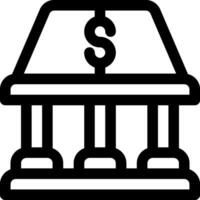 diese Symbol oder Logo Bankwesen Symbol oder andere wo es erklärt das Finanzen, Geschäft oder Über das Bank usw und können Sein benutzt zum Netz, Anwendung und Logo Design vektor
