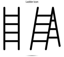 stege ikon, vektor illustration