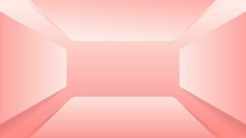 3d Hintergrund geometrisch Licht dunkel rot Rosa abstrakt gestalten modern Zimmer Rechteck Linie Raum Gradient vektor