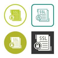 SSL-Vektorsymbol vektor