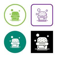 Burger Vektor Icon