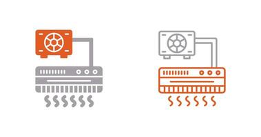 Vektorsymbol für Klimaanlage vektor