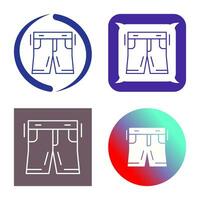 Shorts Vektor-Symbol vektor