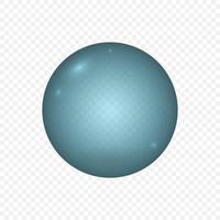 realistische Wasserblase isolierte Vorlage für Ihr Design vektor