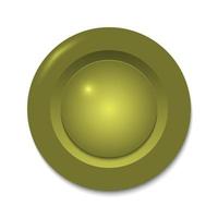 Goldkreis-Button-Vorlage für Ihr Design vektor